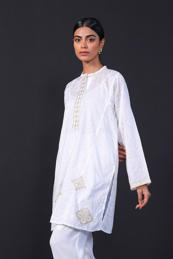 Kausar Applique Kurta
