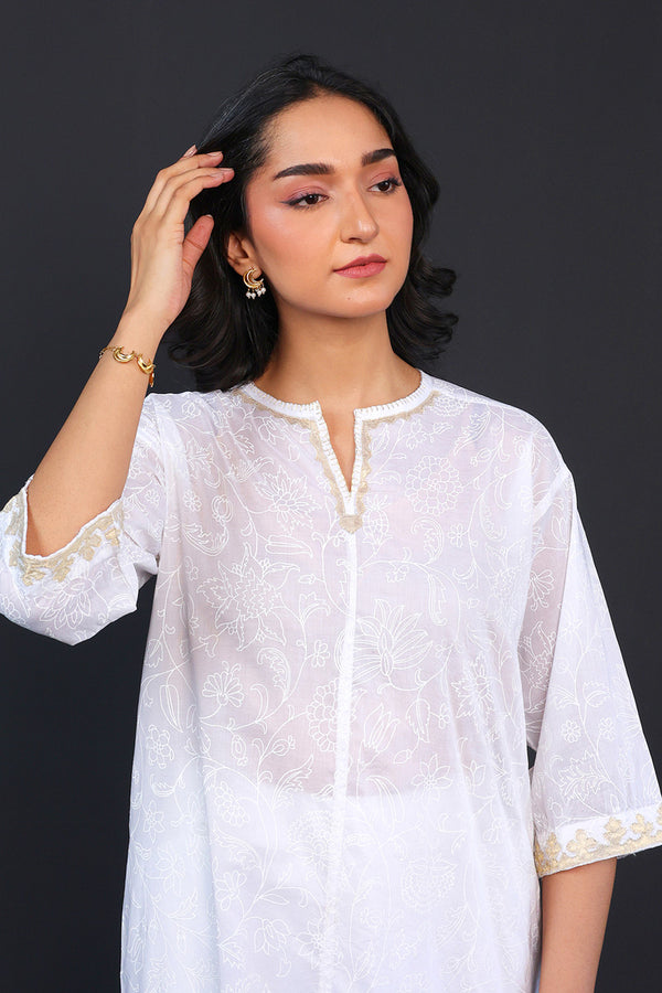 Kausar Applique Kurta