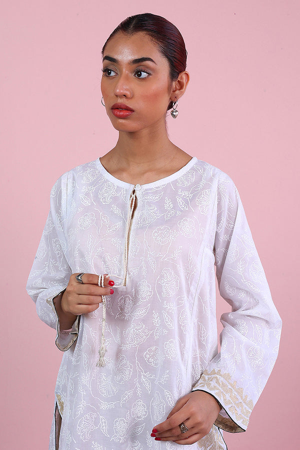 Kausar Screenprinted Kurti
