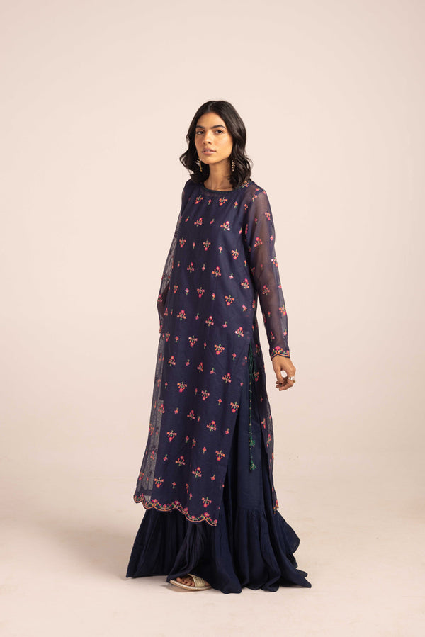 Threads of History Gharara Suit
