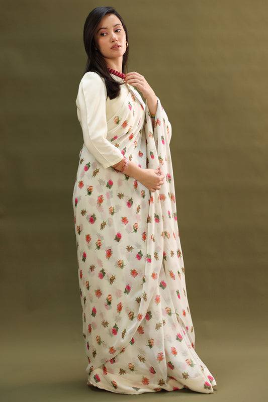Gulab Jaal Saree