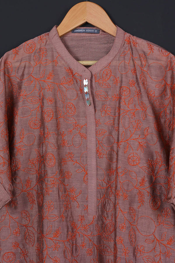 Fleur Amour Chanderi Blend Top