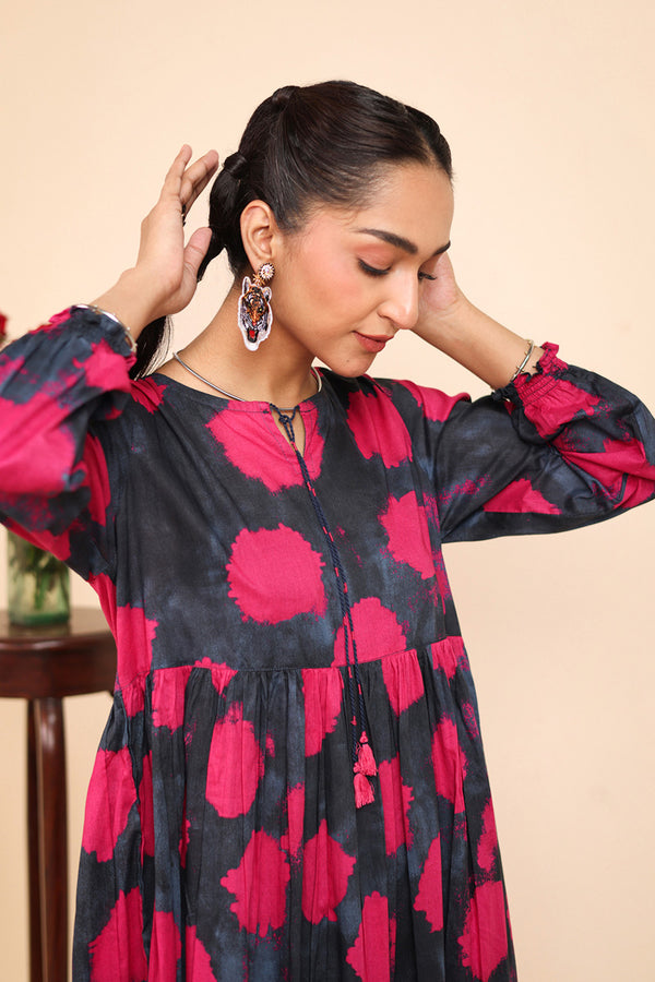 Tinted Dotted Dreams Frock