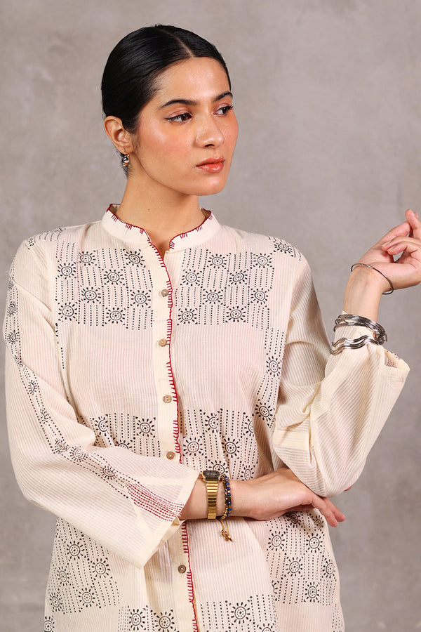 Chambeli Block-Tale Co-Ord Set