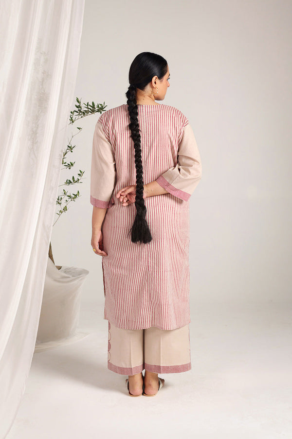 Block print African Charm Duo