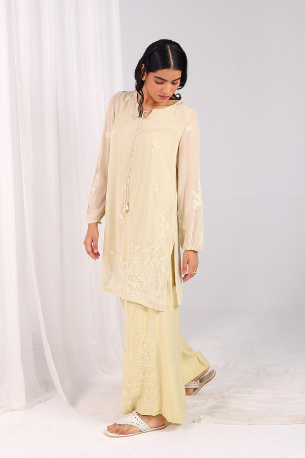 Summer Swirl Embroidered Ensemble