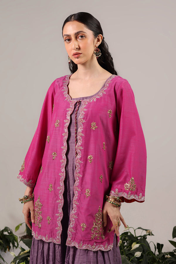 Shoukh Rang Layered Dress