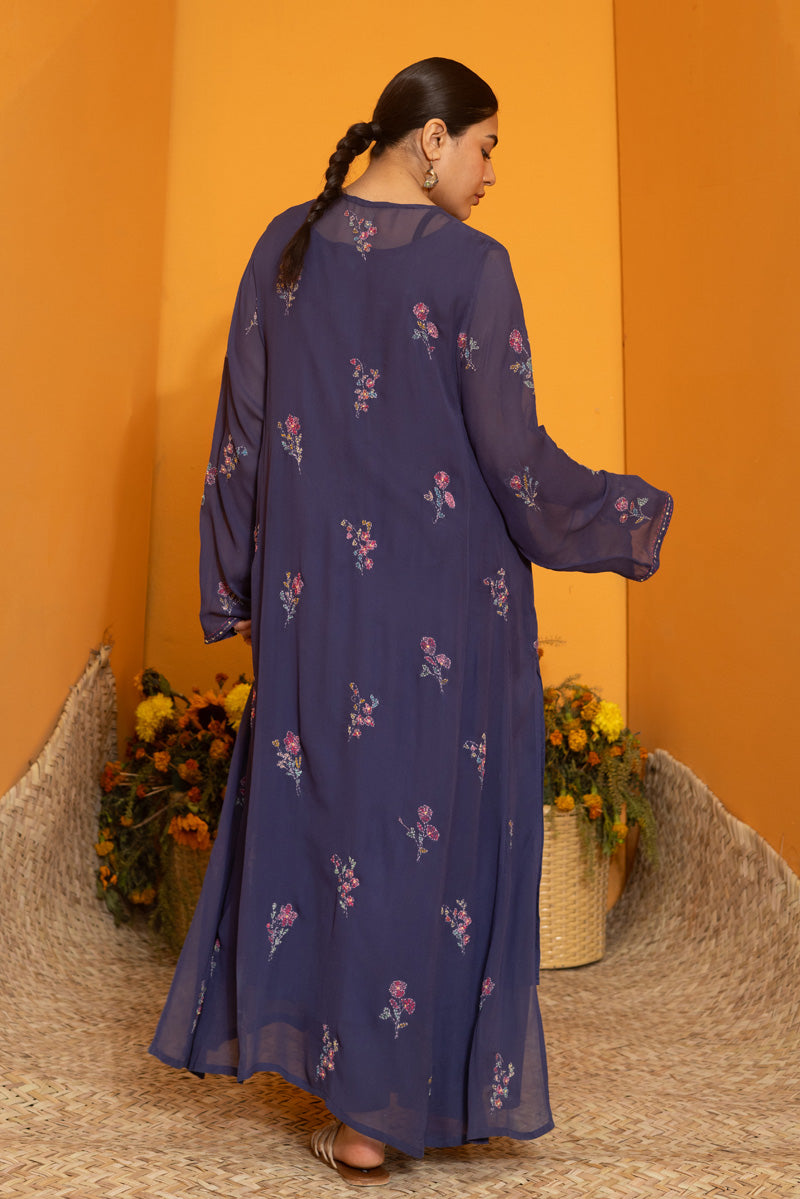 Hand-Stitches Flared Set
