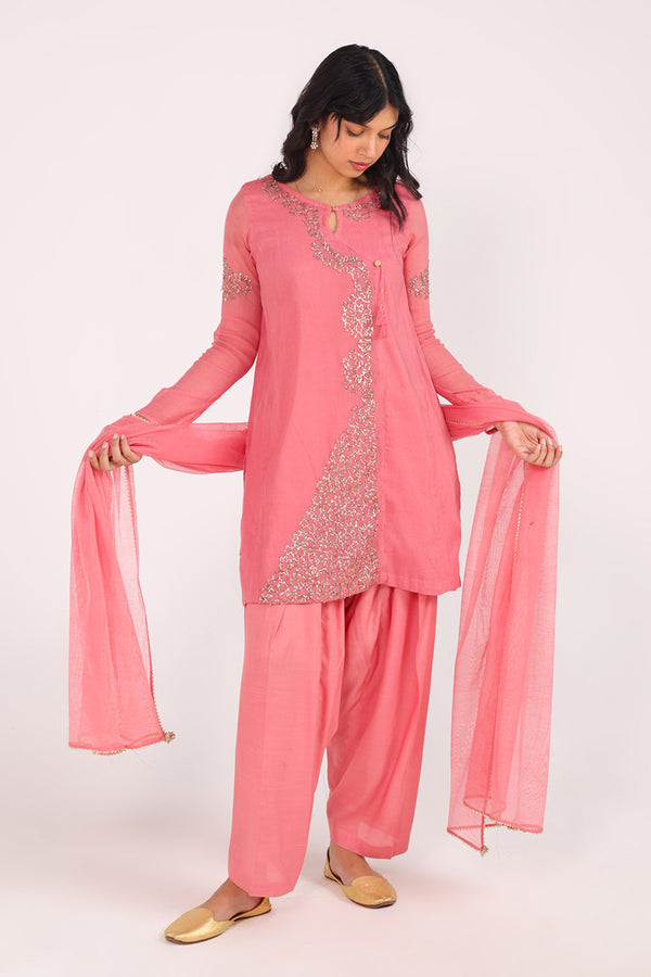 Zahra Hand-Embroidered Ensemble