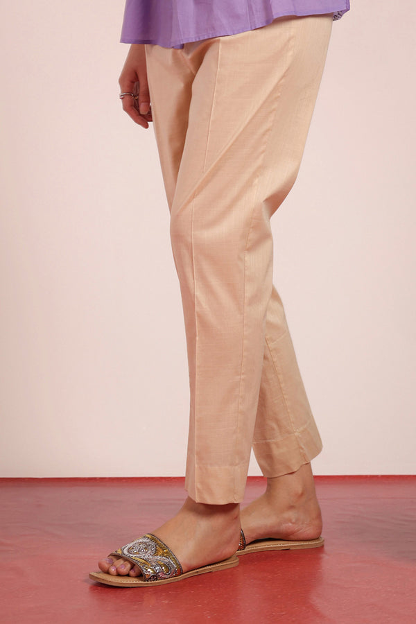 Straight Silhouette Trousers