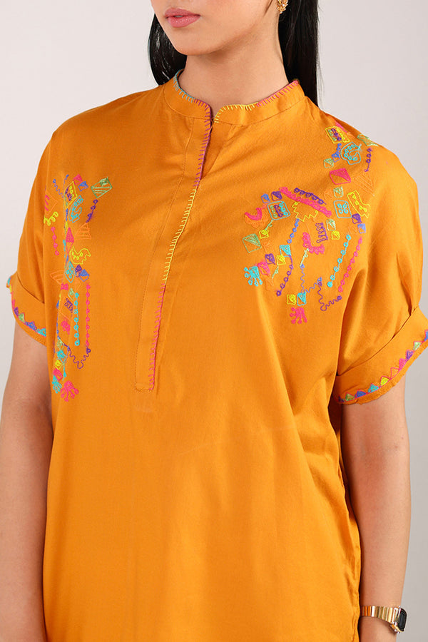 Color Waves Whimsy Kurta