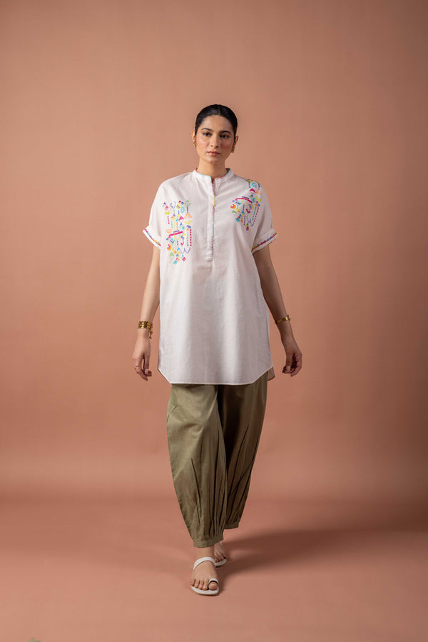 Color Waves Whimsy Kurta