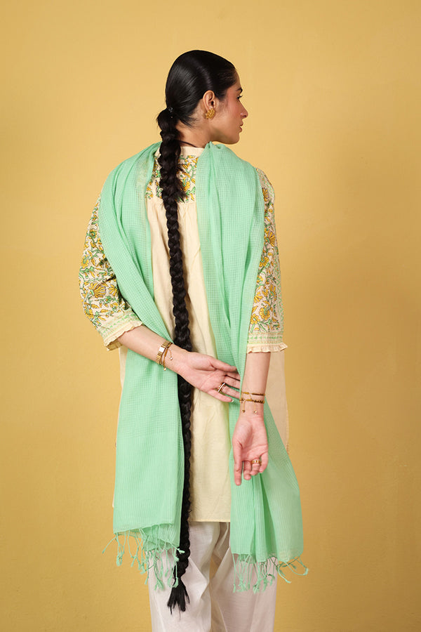 Artisanal Block Chintz Whisper Kurta