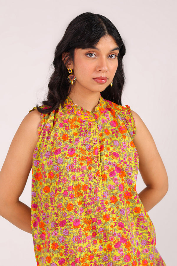 Painted Dreams Frill Bloom Kurta