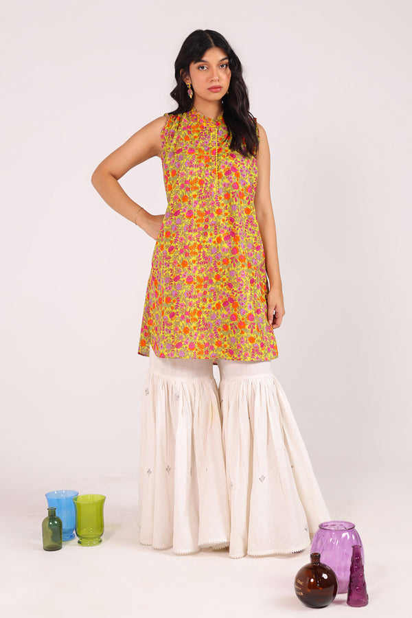 Painted Dreams Frill Bloom Kurta