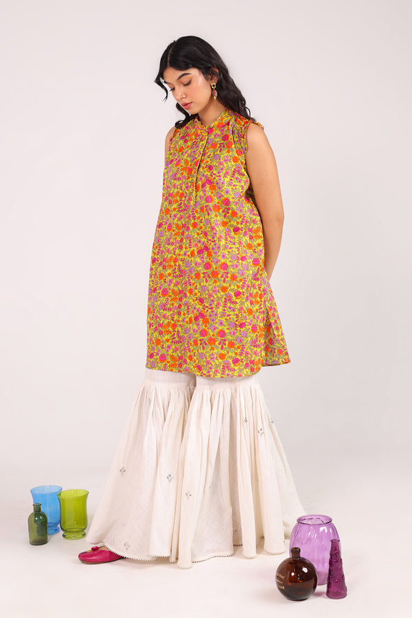 Painted Dreams Frill Bloom Kurta