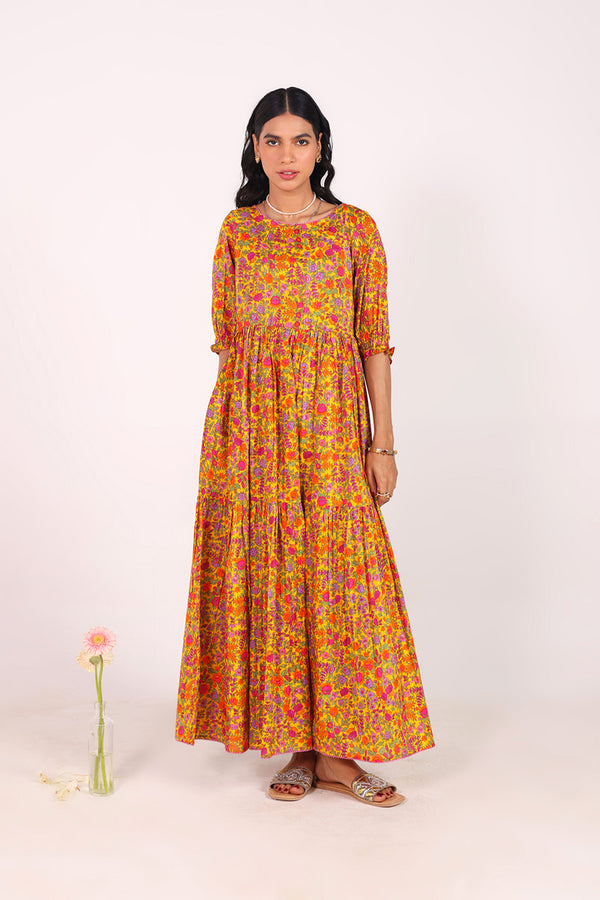Painted Dreams Tiered Frock