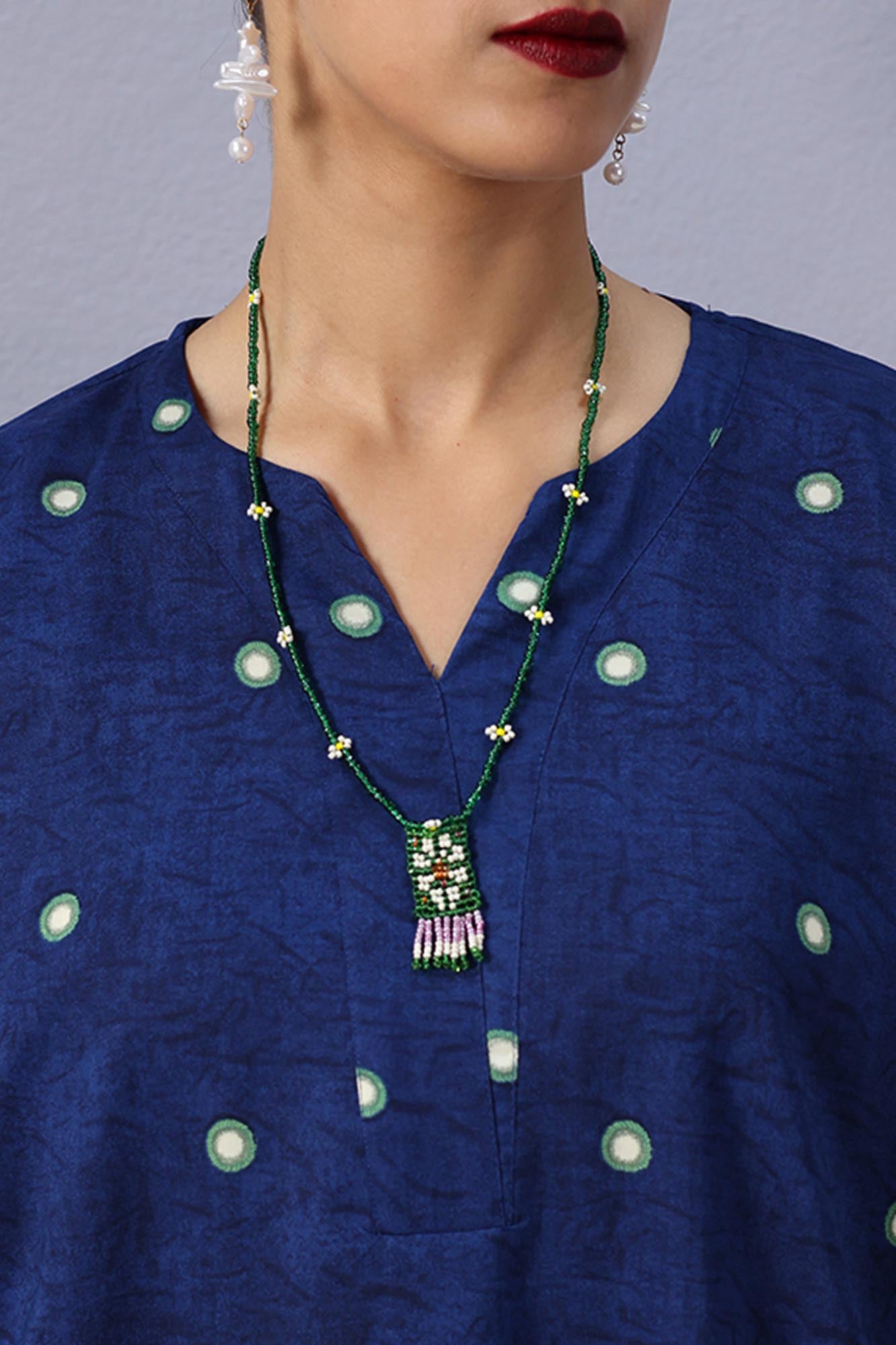 Beaded Bloom Necklace