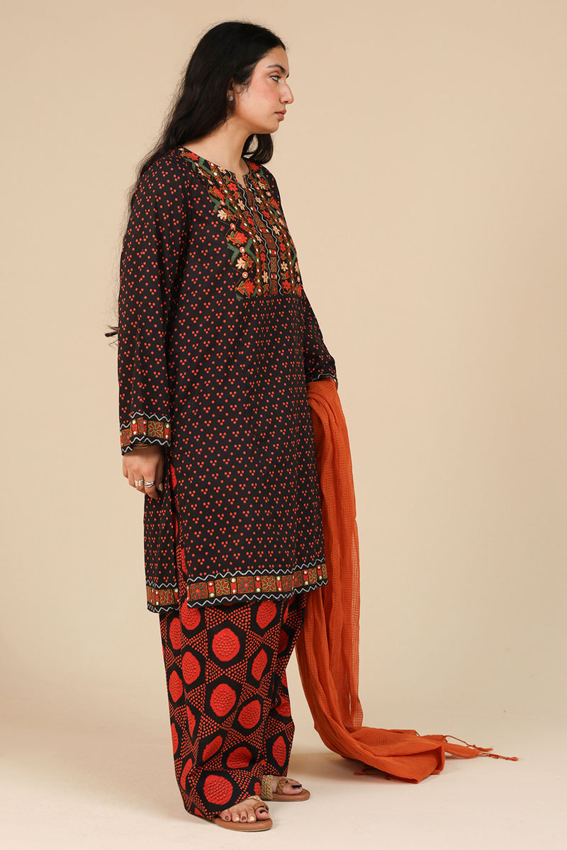 Printed Mosaic Duo-Set