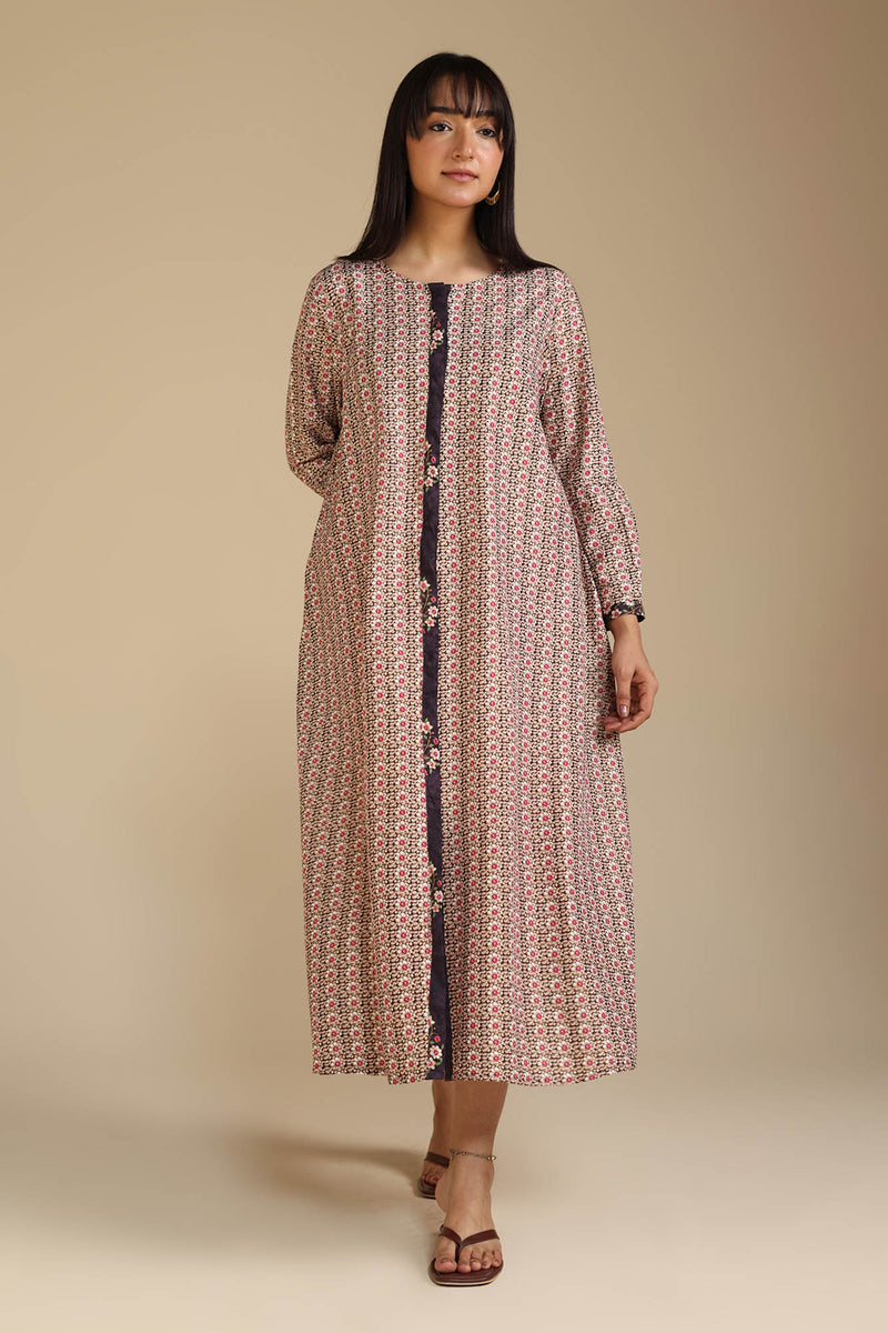 Phool Printed Kaftan