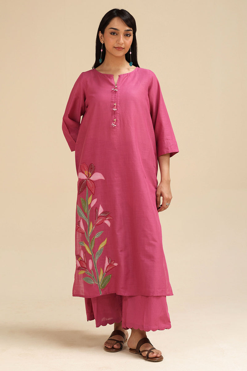 Phool Embroidered Set