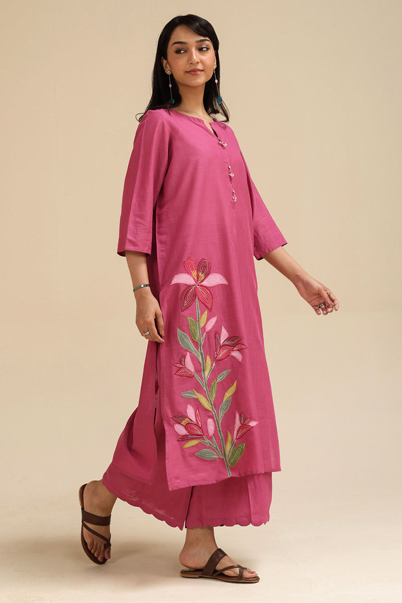 Phool Embroidered Set