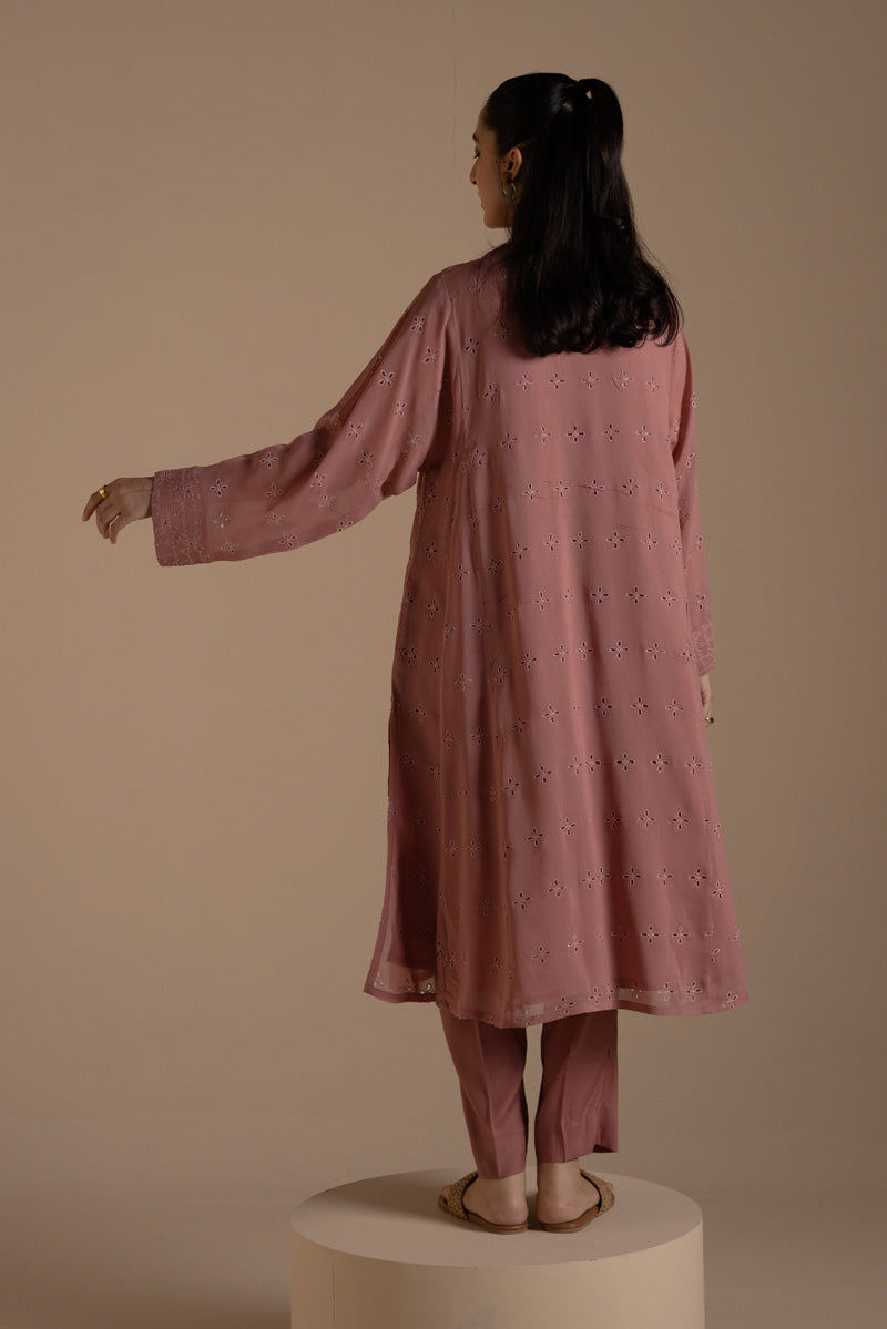 Blush Mist Schiffli Set