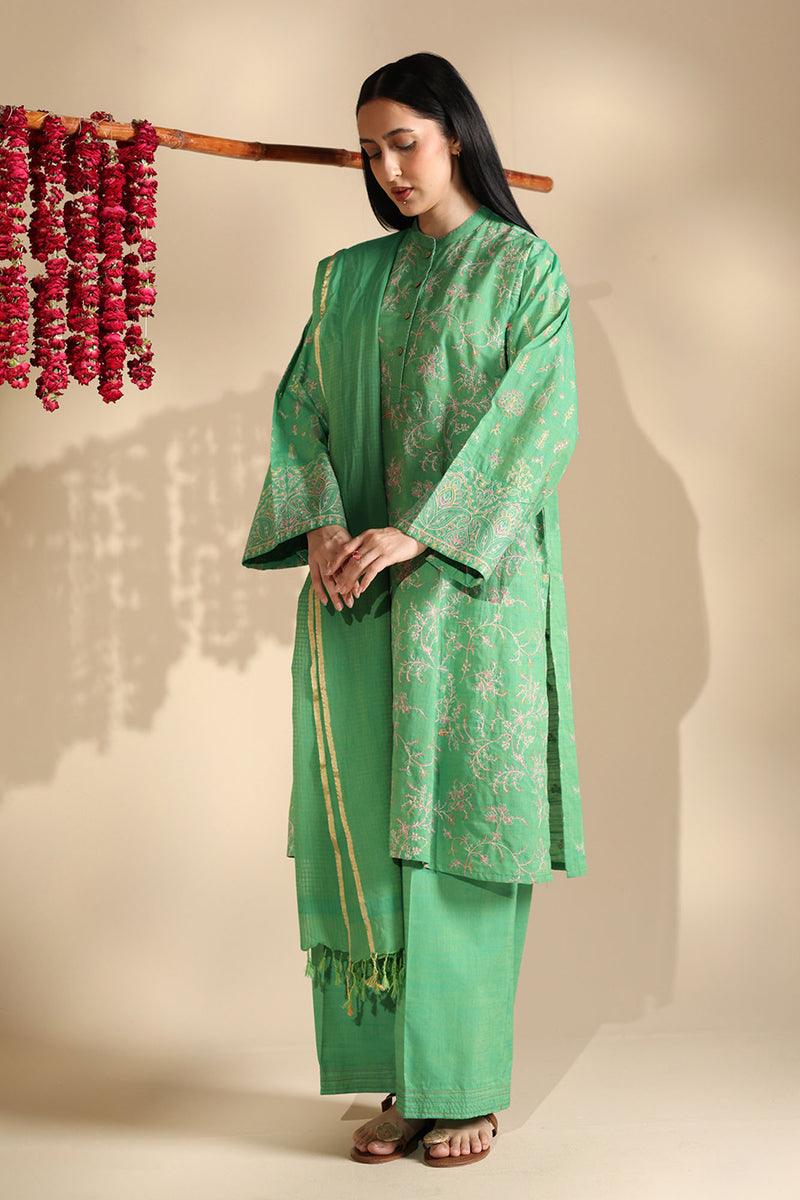 Floral Threads Suit