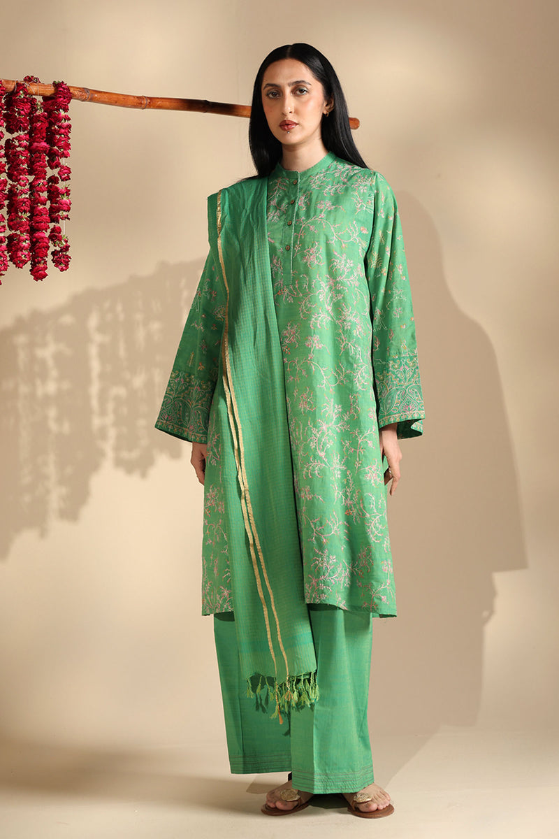 Floral Threads Suit