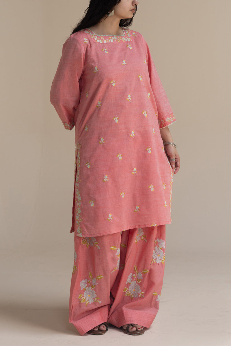Meadow Bloom Embroidered Set