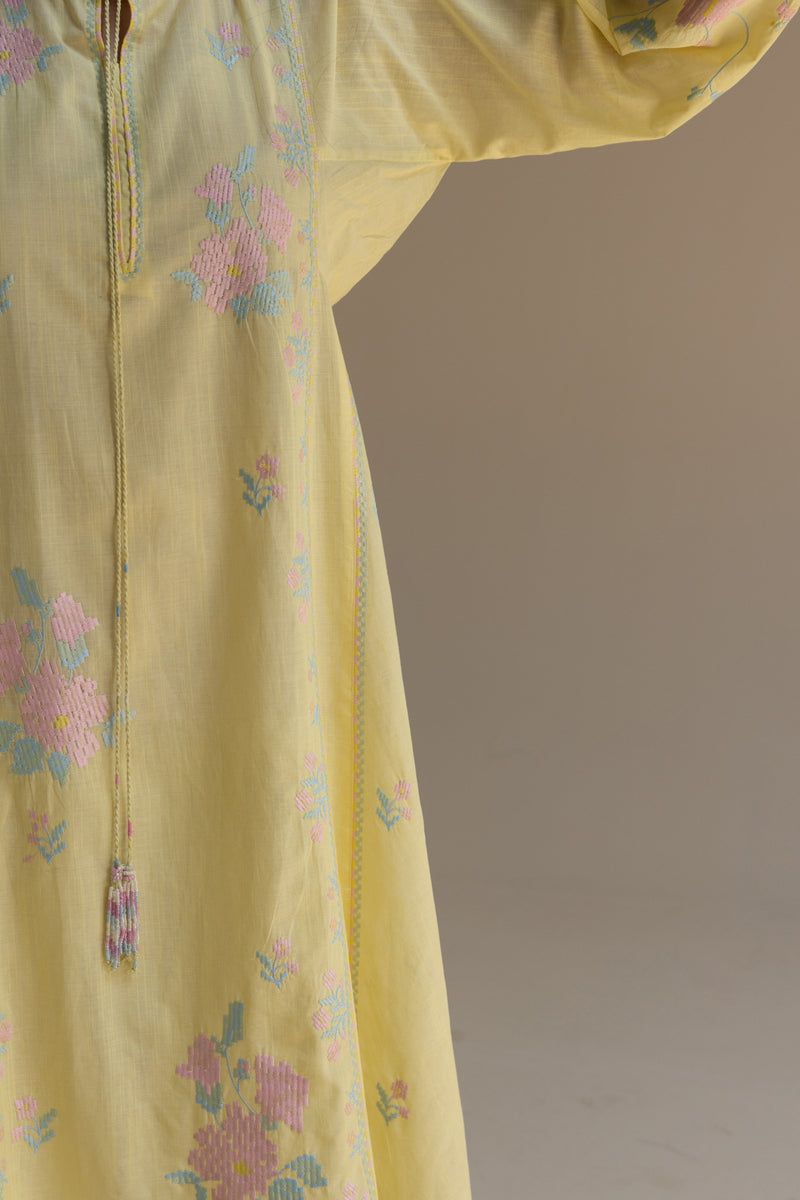 Embroidered Floral Harmony Set