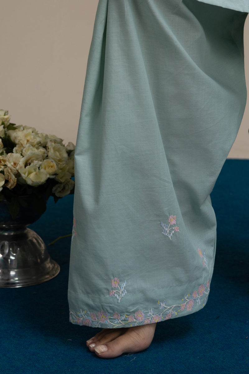 Embroidered Floral Harmony Set