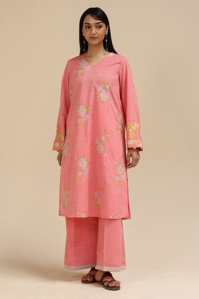 Amber Embroidered Set