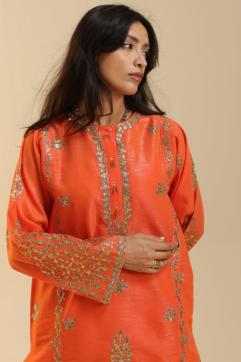 Sequin Embroidered Suit