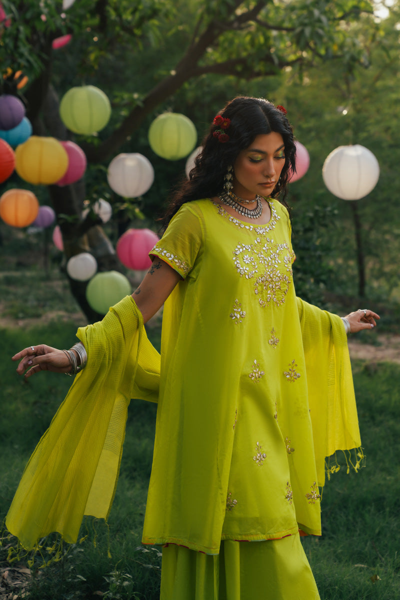 Mehr Noor Gota 3-Piece Ensemble