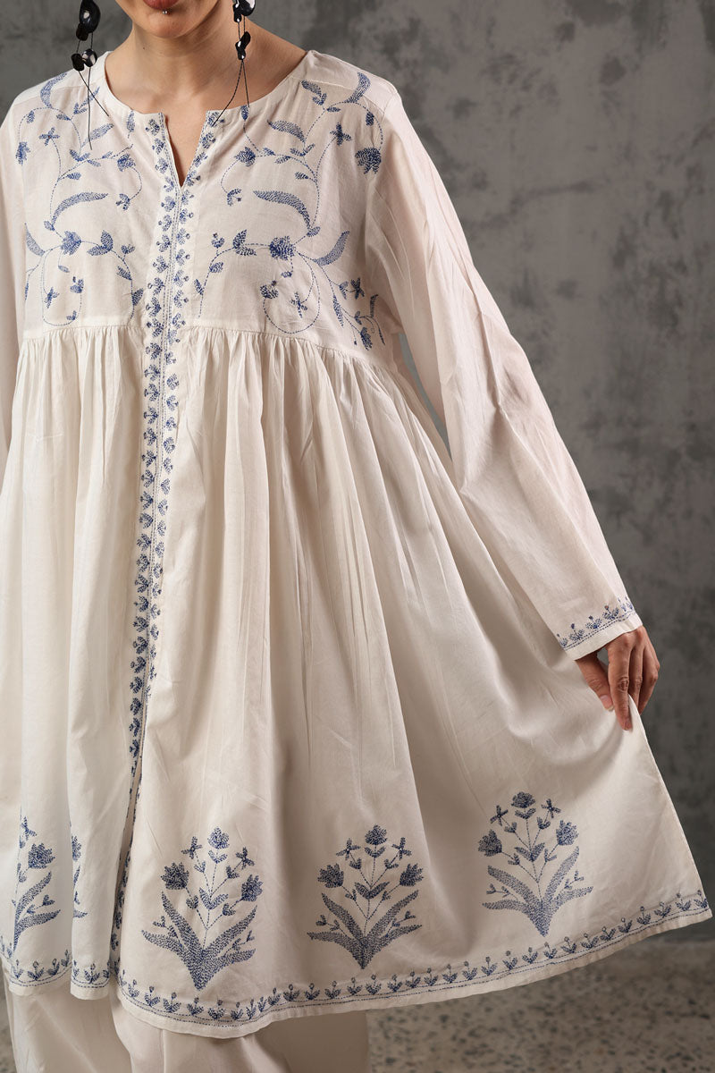 Handcrafted Gathered Shirt
