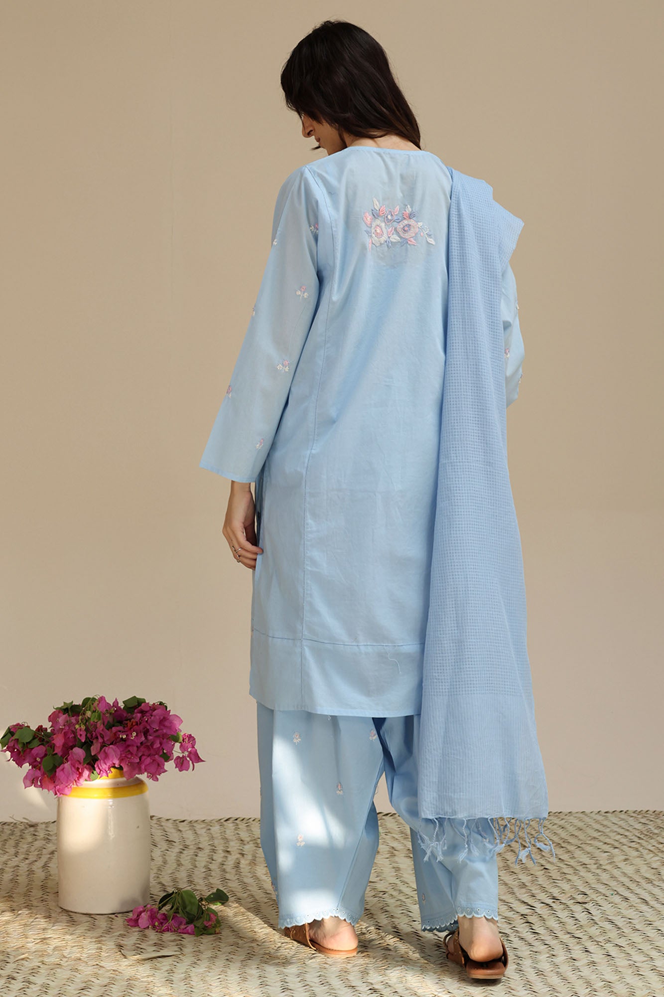 Hand-Embroidered 3-Piece Suit