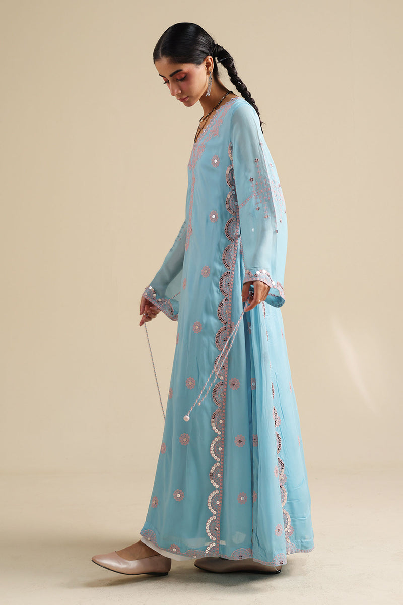 Ethereal Cascade Dress