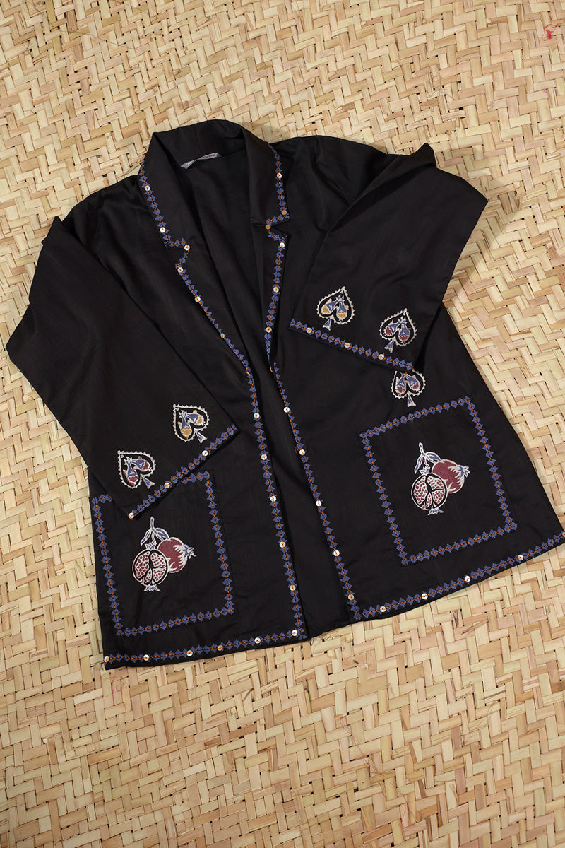 Hand-Block Printed Jacket