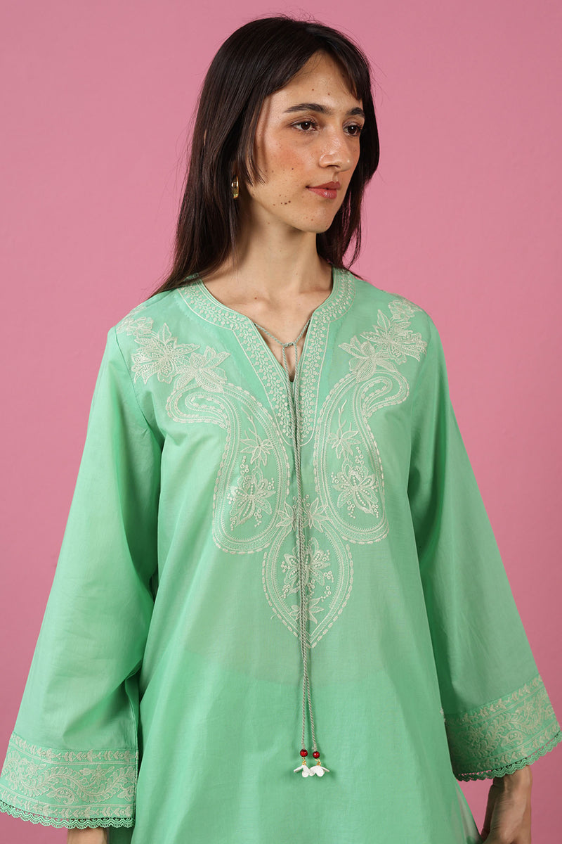 Paisley Embroidered Set