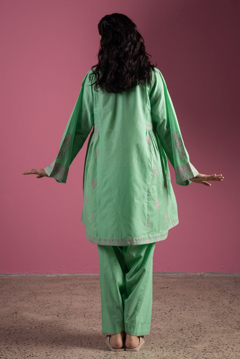 Nazakat Embroidered Set