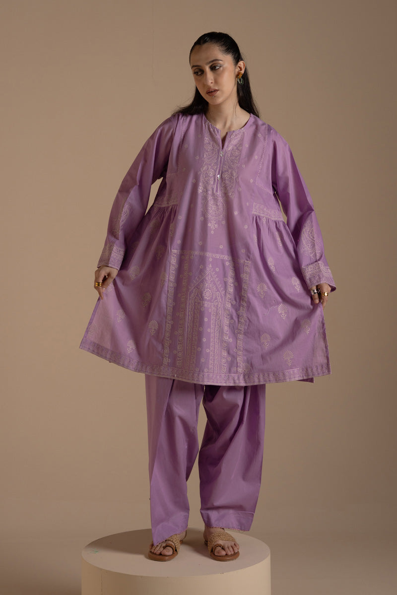 Nazakat Embroidered Set