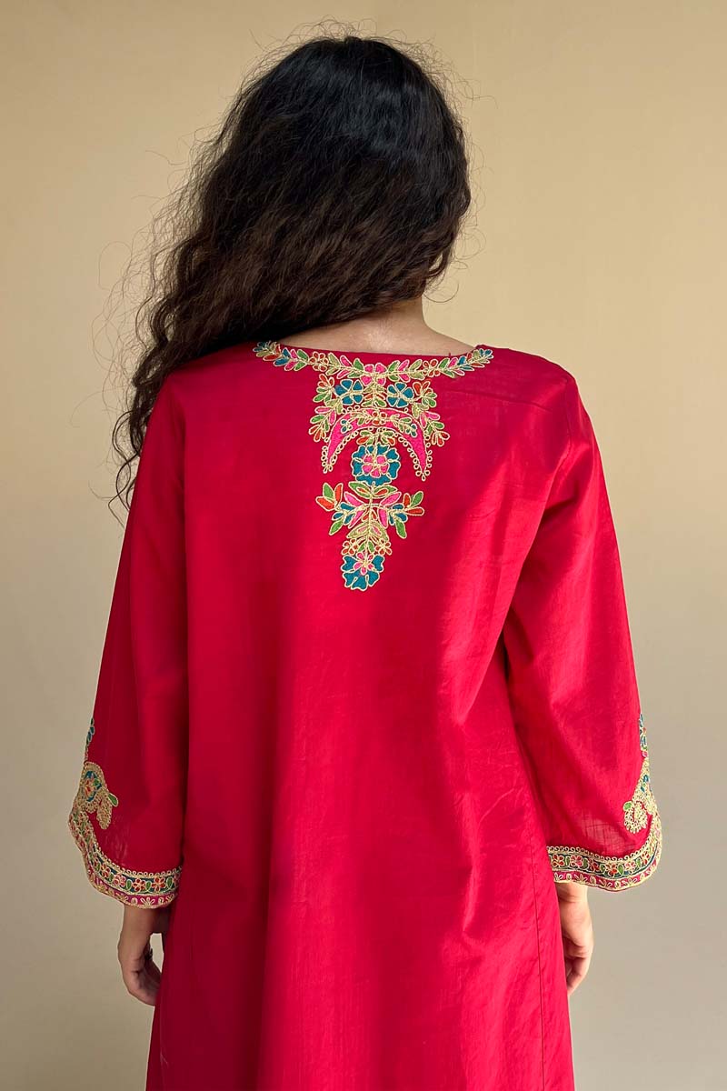 Embroidered Gulnar Set