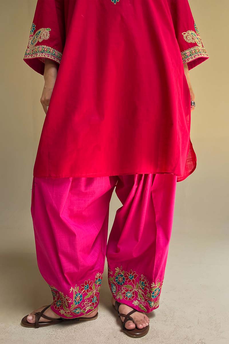 Embroidered Gulnar Set