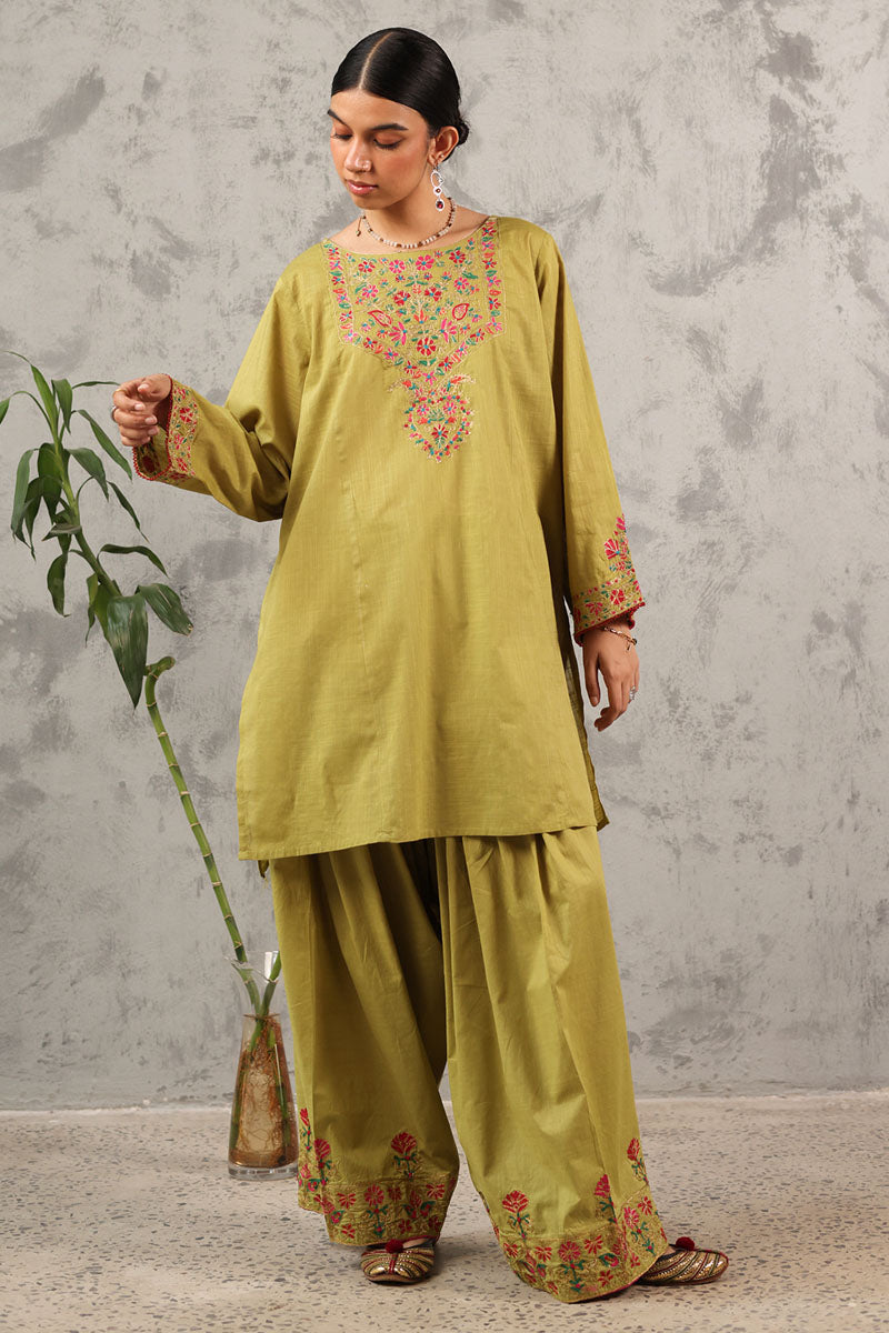 Moonlit Persian Embroidered Set
