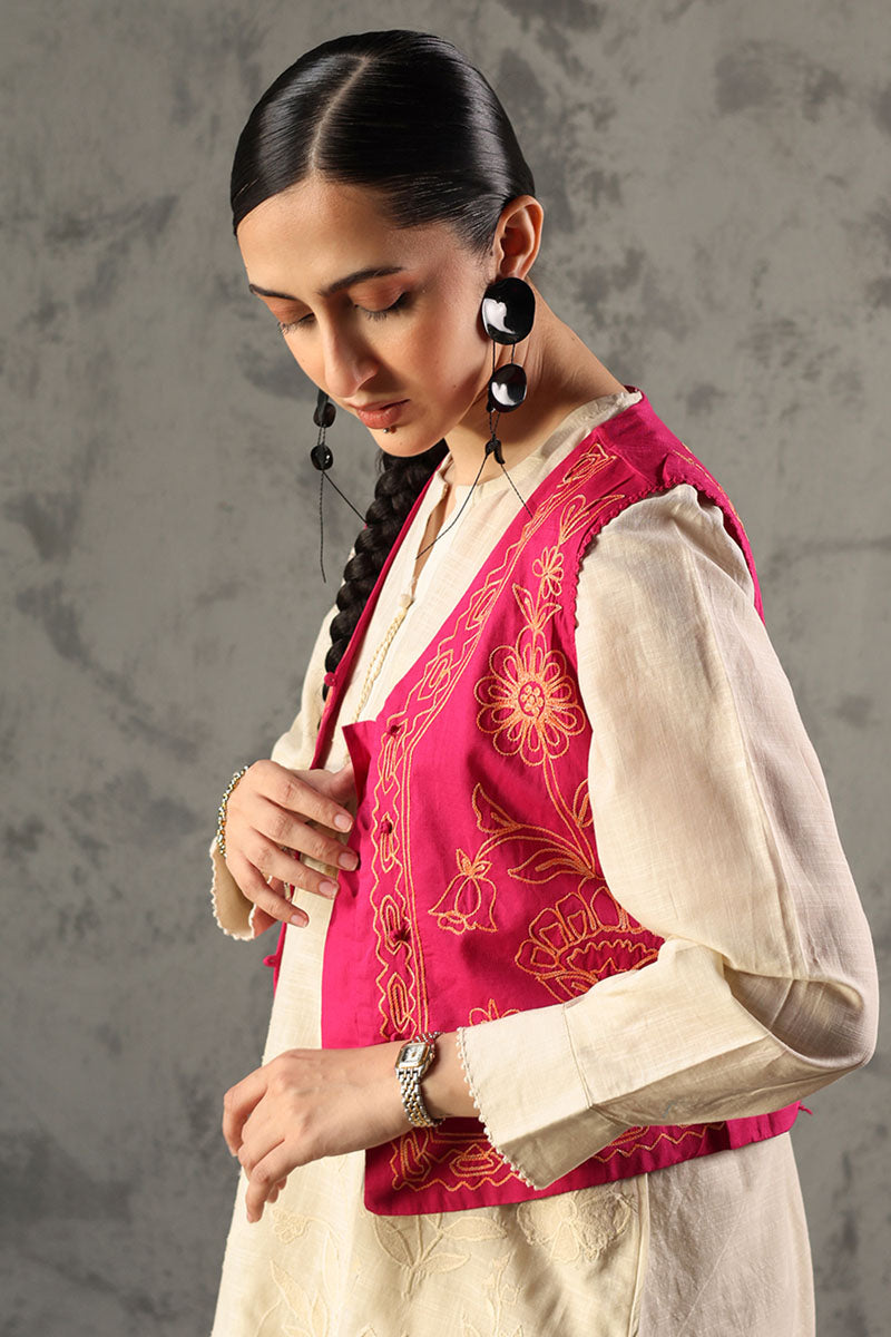 Embroidered Zouk Koti