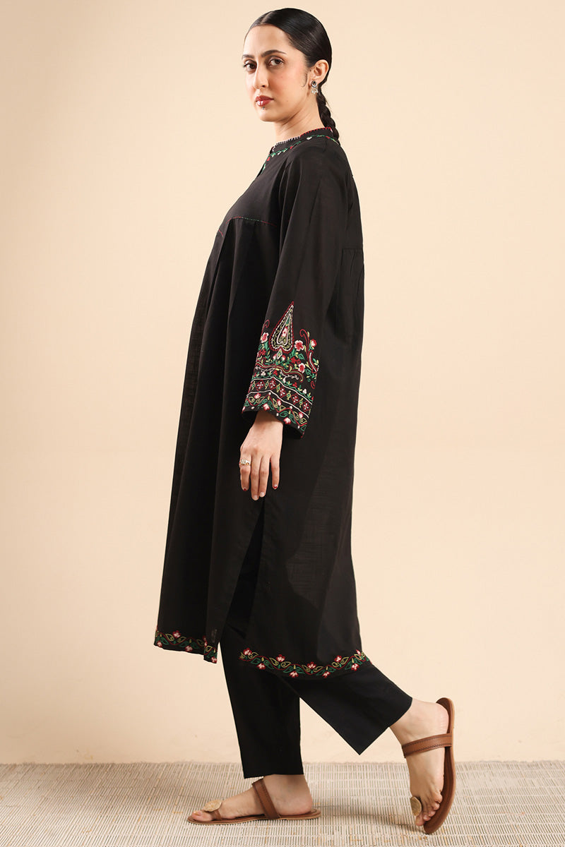 Phulkari Zouk Kurta