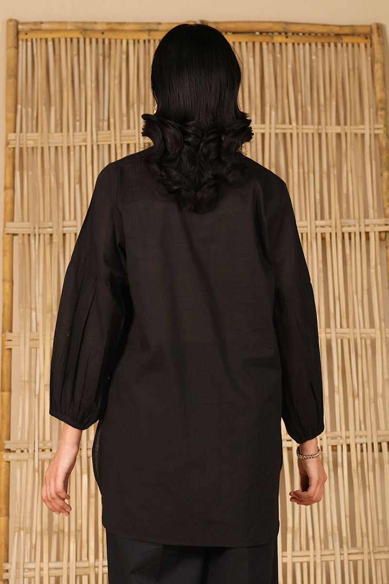 Embroidered Zouk Top