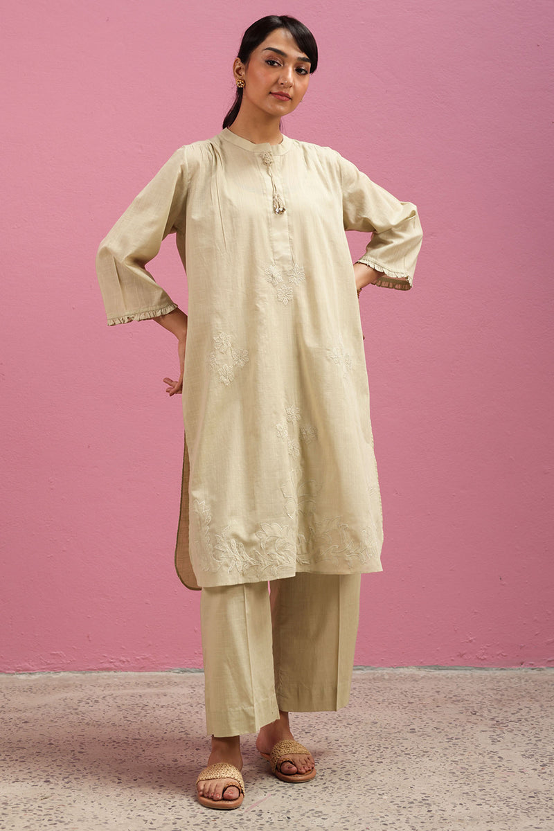 Phool Appliqué Co-Ord Set