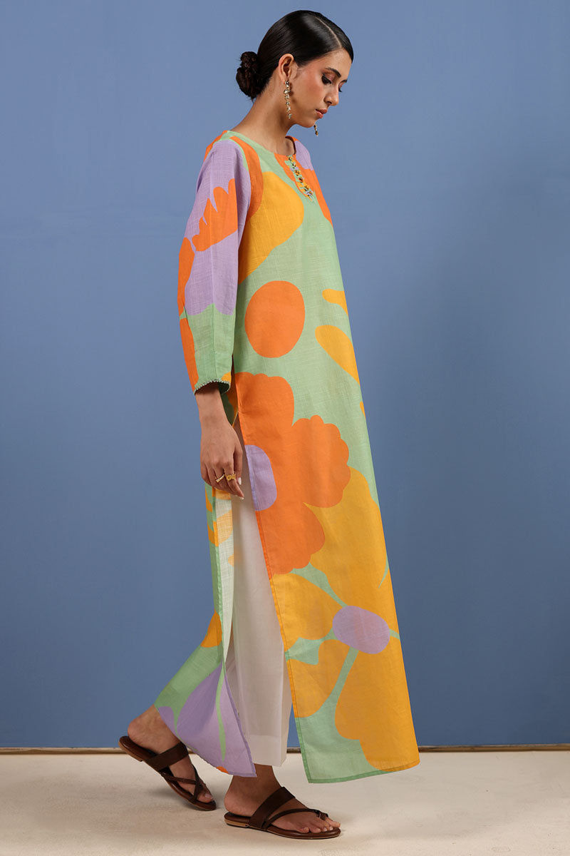 Petal Drift Kaftan